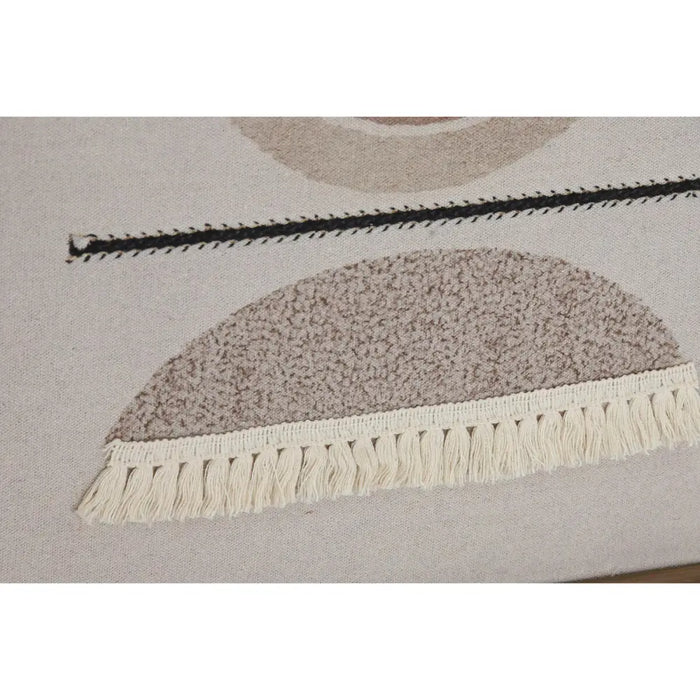 Canvas Home ESPRIT Beige Modern Scandinavian 40 x 4 x 50 cm (2 Units) - Картини и плакати<<<Декорация и