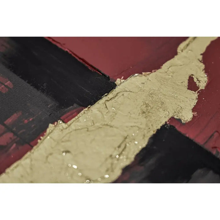 Canvas Home ESPRIT Black Red Modern 83 x 4 x 123 cm (2 Units) - Декорация и Осветление<<<Дом Градина<<<BigBuy&&&Картини