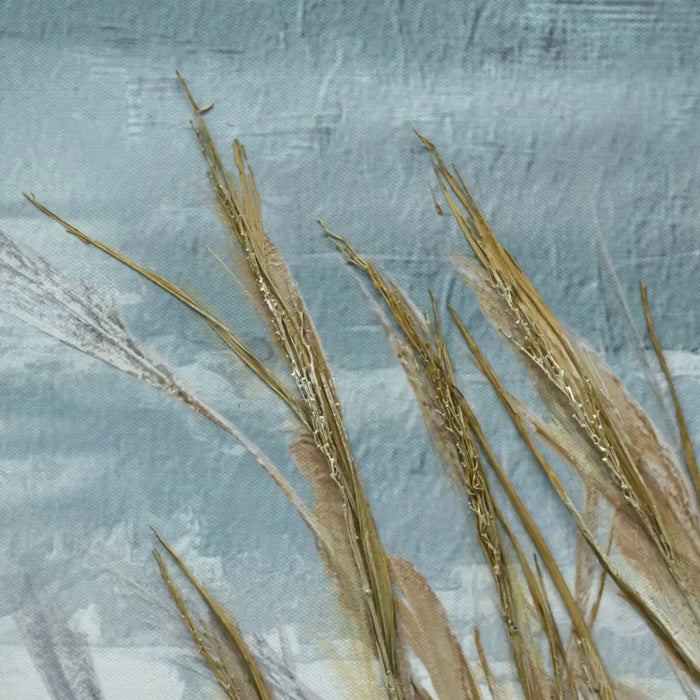 Canvas Home ESPRIT Blue White Mediterranean Seagull 140 x 3,7 x 70 cm (2 Units) - Декорация и Осветление<<<Дом