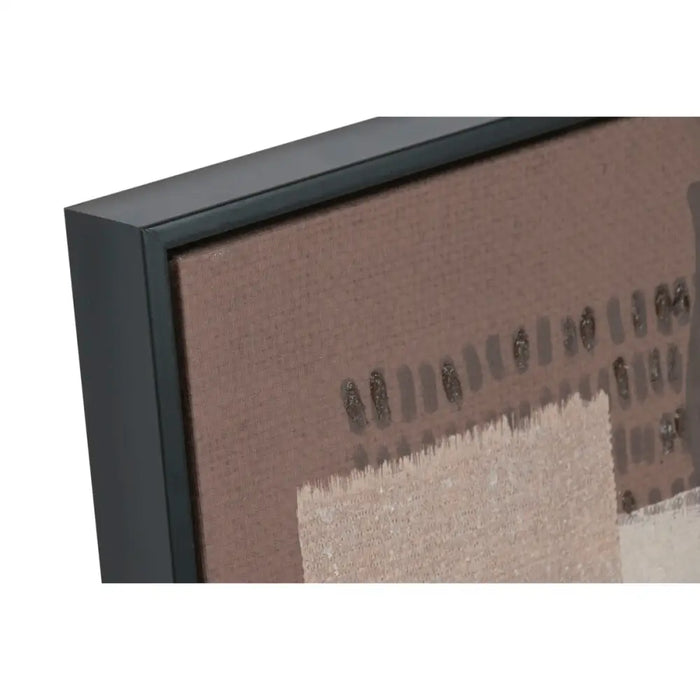 Canvas Home ESPRIT Brown Black Abstract Urban 63 x 4 x 93 cm (2 Units) - Декорация и Осветление<<<Дом