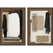 Canvas Home ESPRIT Brown Black Abstract Urban 63 x 4 x 93 cm (2 Units) - Декорация и Осветление<<<Дом