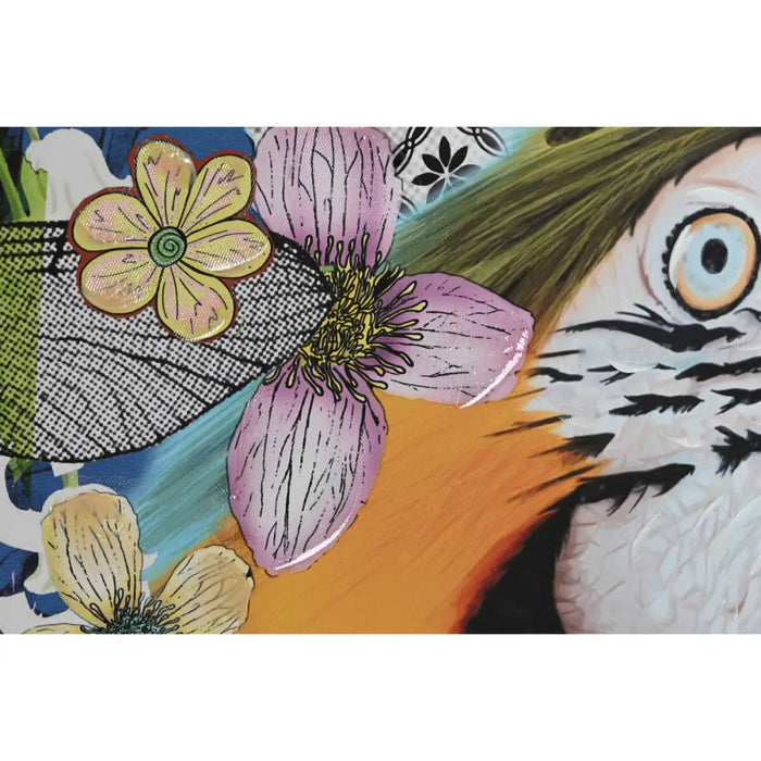 Canvas Home ESPRIT Fir polystyrene Canvas 82 x 4,5 x 82 cm 80 x 3,5 x 80 cm - Декорация и Осветление<<<Дом