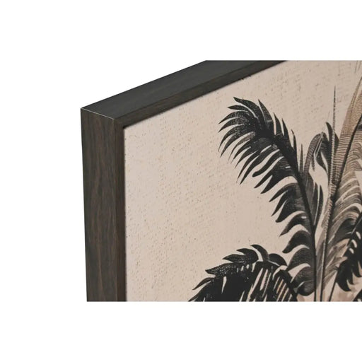 Canvas Home ESPRIT Green Beige Palms Golden Tropical 63 x 4,5 x 93 cm (2 Units) - Декорация и Осветление<<<Дом