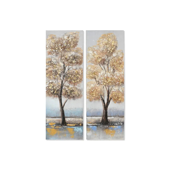 Canvas Home ESPRIT Canvas MDF Wood 30 x 3 x 90 cm - Декорация и Осветление<<<Дом Градина<<<BigBuy&&&Картини и
