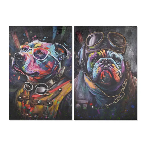 Canvas Home ESPRIT Canvas MDF Wood 60 x 3 x 90 cm - Декорация и Осветление<<<Дом Градина<<<BigBuy&&&Картини и