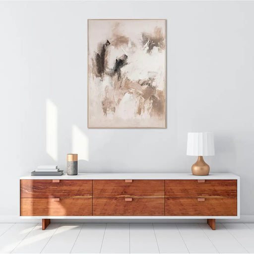 Canvas Home ESPRIT Pinewood Canvas 130 x 5 x 180 cm - Декорация и Осветление<<<Дом Градина<<<BigBuy&&&Картини и