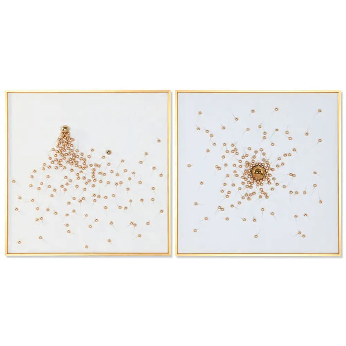 Canvas Home ESPRIT polystyrene Canvas 100 x 3,5 x 100 cm - Декорация и Осветление<<<Дом Градина<<<BigBuy&&&Картини и