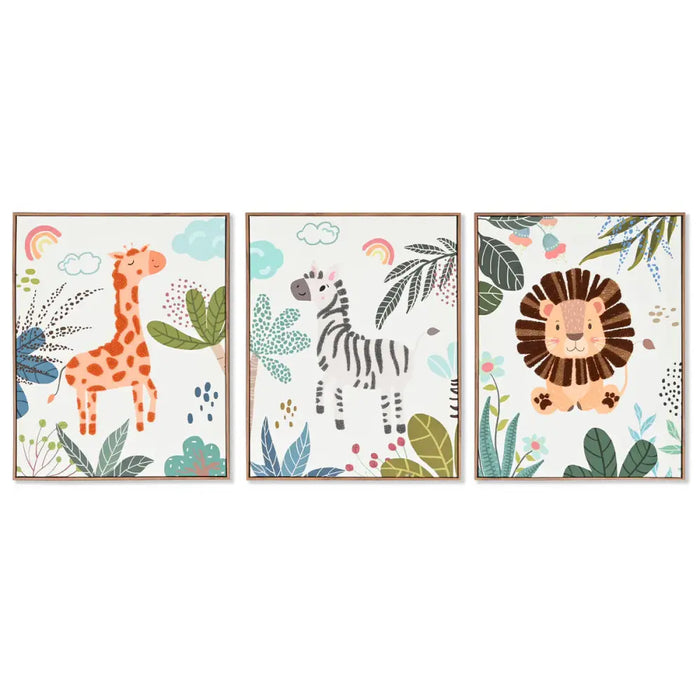 Canvas Home ESPRIT polystyrene Canvas 40 x 3 x 50 cm - Декорация и Осветление<<<Дом Градина<<<BigBuy&&&Картини и