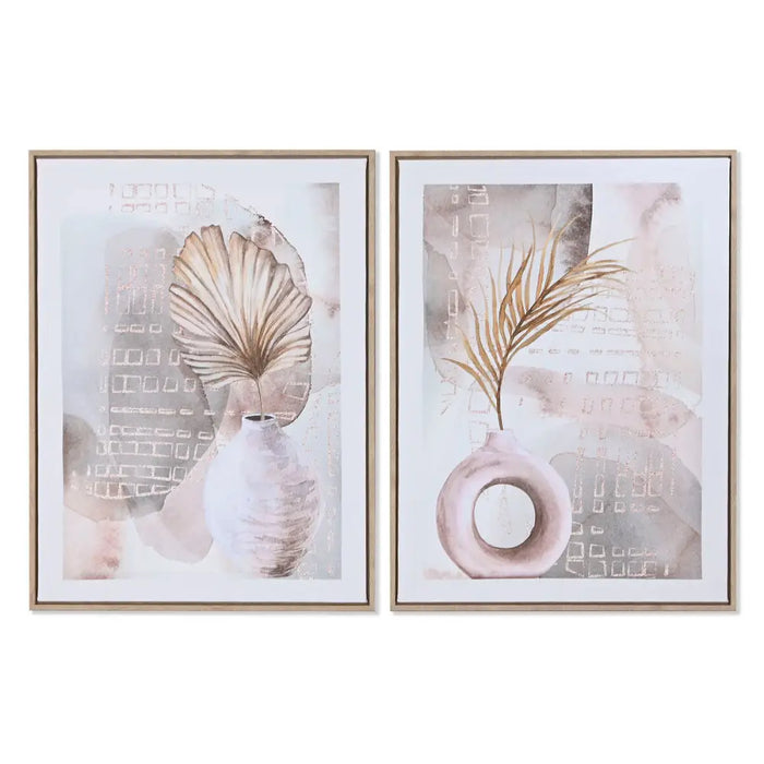 Canvas Home ESPRIT polystyrene Canvas 45 x 2,5 x 60 cm - Декорация и Осветление<<<Дом Градина<<<BigBuy&&&Картини и