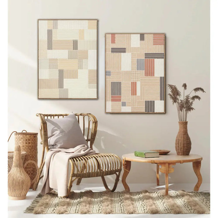 Canvas Home ESPRIT polystyrene Canvas 60 x 3 x 80 cm - Декорация и Осветление<<<Дом Градина<<<BigBuy&&&Картини и