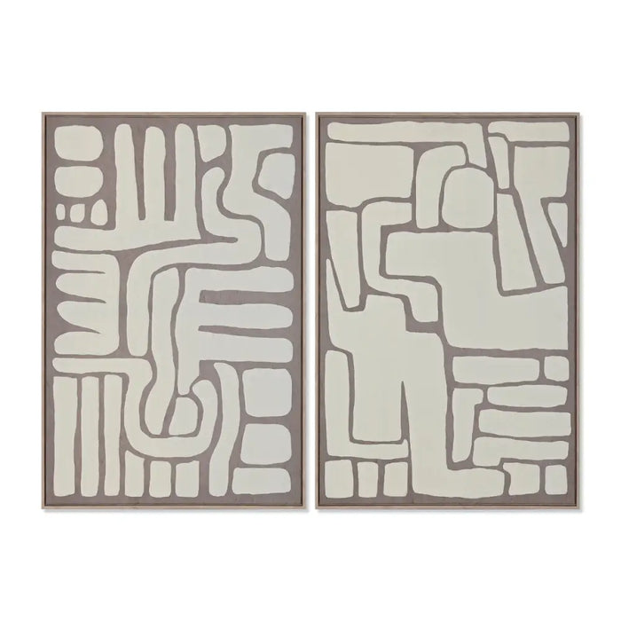 Canvas Home ESPRIT polystyrene Canvas 60 x 3 x 90 cm - Декорация и Осветление<<<Дом Градина<<<BigBuy&&&Картини и