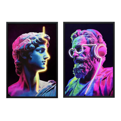 Canvas Home ESPRIT polystyrene Canvas 63 x 3 x 93 cm - Декорация и Осветление<<<Дом Градина<<<BigBuy&&&Картини и