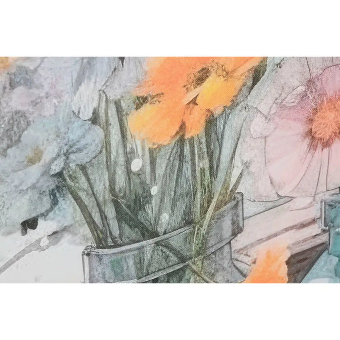 Canvas Home ESPRIT polystyrene Canvas 80 x 3,5 x 80 cm - Декорация и Осветление<<<Дом Градина<<<BigBuy&&&Картини и