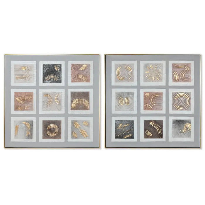 Canvas Home ESPRIT polystyrene Canvas 82 x 5 x 82 cm - Декорация и Осветление<<<Дом Градина<<<BigBuy&&&Картини и