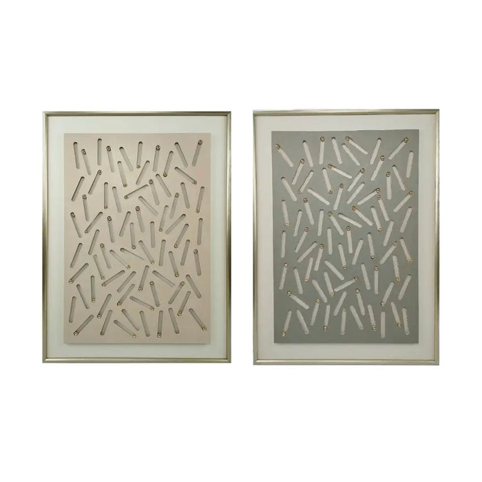 Canvas Home ESPRIT polystyrene Canvas 90 x 3,5 x 120 cm - Декорация и Осветление<<<Дом Градина<<<BigBuy&&&Картини и