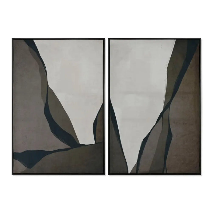 Canvas Home ESPRIT Velvet Canvas 83 x 3,8 x 123 cm - Картини и плакати<<<Декорация и Осветление<<<Дом Градина<<<BigBuy