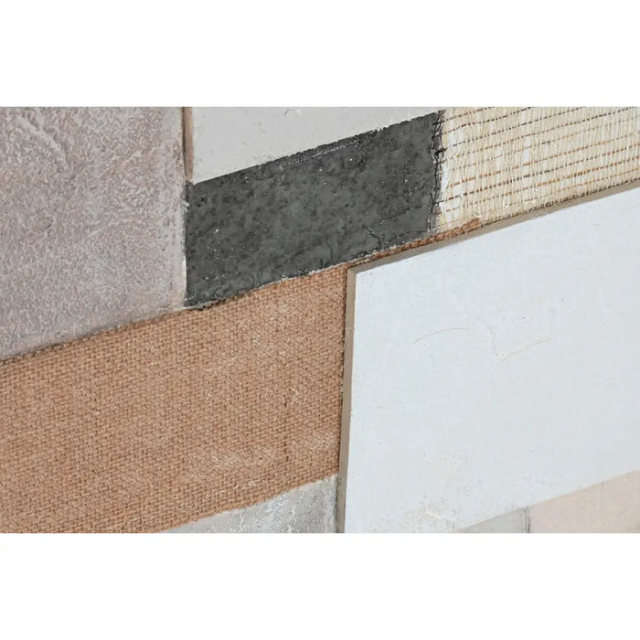 Canvas Home ESPRIT White Beige Abstract Urban 150 x 3 x 50 cm (2 Units) - Декорация и Осветление<<<Дом