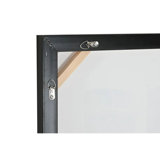 Canvas Home ESPRIT White Black polystyrene Canvas Abstract Modern 104 x 4 x 103,5 cm (2 Units) - Декорация и