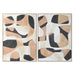 Canvas Home ESPRIT White Brown Black Beige Abstract Urban 100 x 4 x 140 cm (2 Units) - Декорация и Осветление<<<Дом