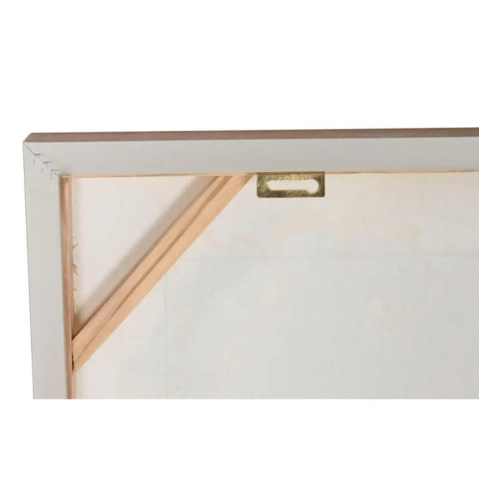 Canvas Home ESPRIT White Circles 102 x 4,5 x 102 cm (2 Units) - Декорация и Осветление<<<Дом Градина<<<BigBuy&&&Картини