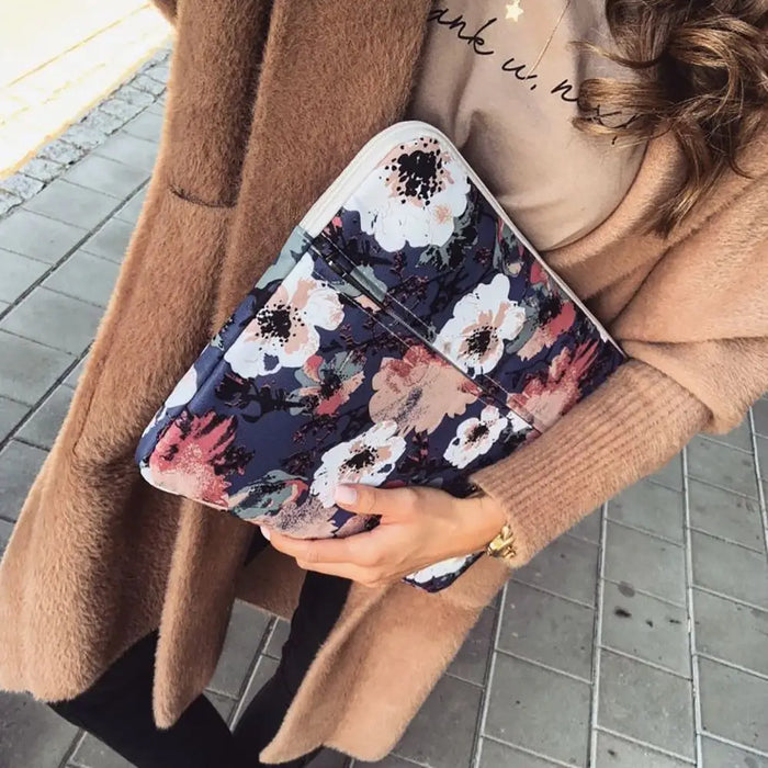 Canvaslife Briefcase Laptop Bag 15-16’’ - Navy Blue/Pink - Laptop bags<<<HurtelXML