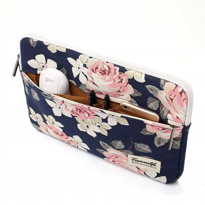 Canvaslife Sleeve for 15-16’’ laptop - navy blue and pink - Laptop bags<<<HurtelXML