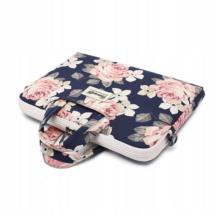 Canvaslife Briefcase Laptop Bag 15-16'' - Navy Blue/Pink