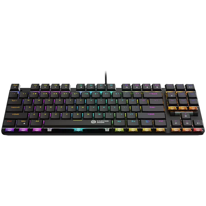 Canyon CND-SKB50-US Gaming Keyboard - Клавиатури<<<Периферия<<<Компютри и периферия<<<TechMart&&&Gaming Клавиатури<<<PC