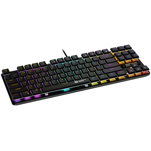 Canyon CND-SKB50-US Gaming Keyboard - Клавиатури<<<Периферия<<<Компютри и периферия<<<TechMart&&&Gaming Клавиатури<<<PC