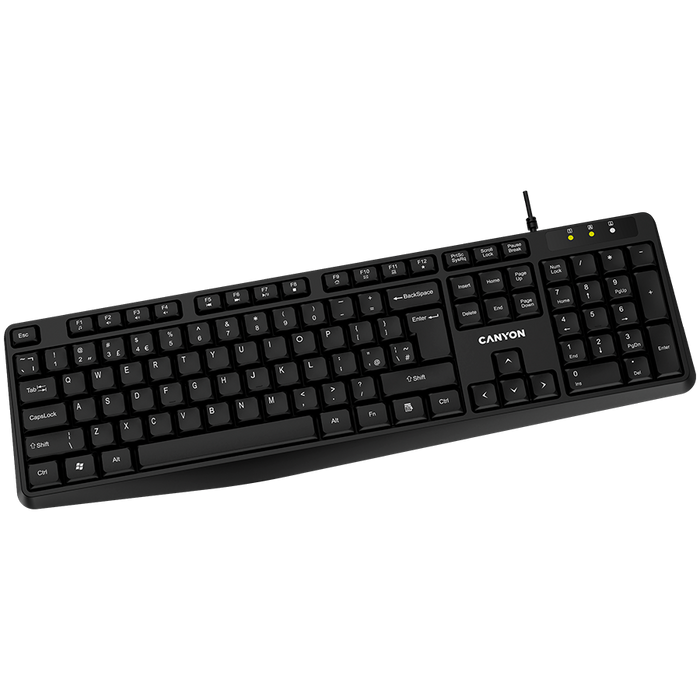 Canyon CNE-CKEY01-BG keyboard - Клавиатури<<<Периферия<<<Компютри и