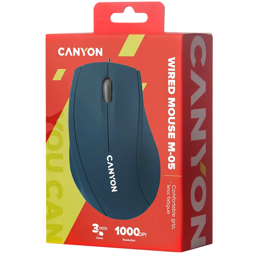 Canyon CNE-CMS05BL mouse - Мишки<<<Периферия<<<Компютри и периферия<<<TechMart
