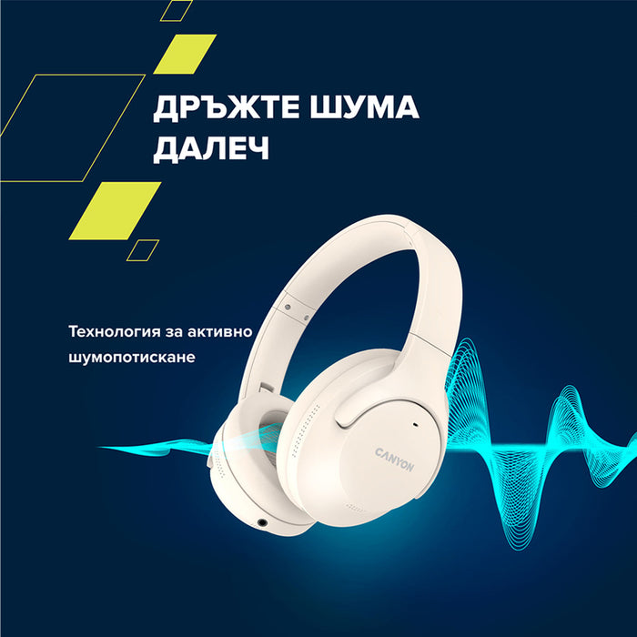 CANYON CNS-CBTHS10GN stereo headphones