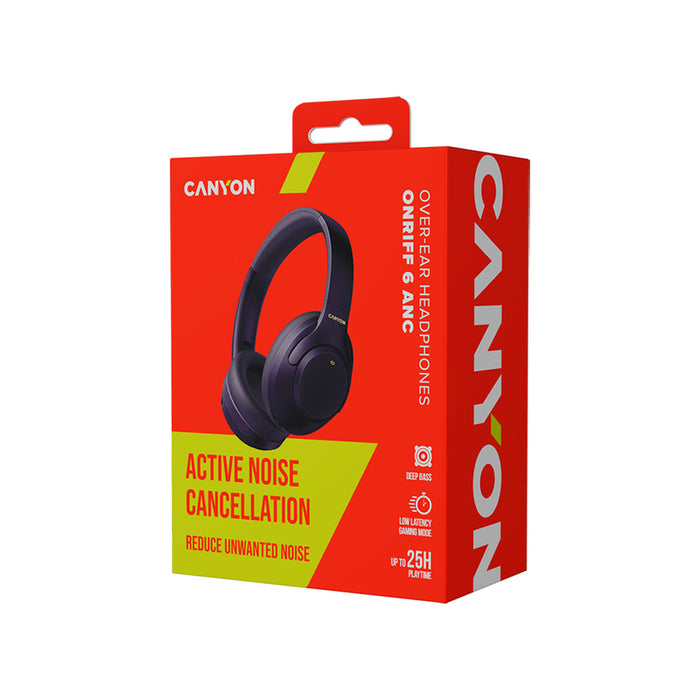 CANYON CNS-CBTHS6BL stereo headphones