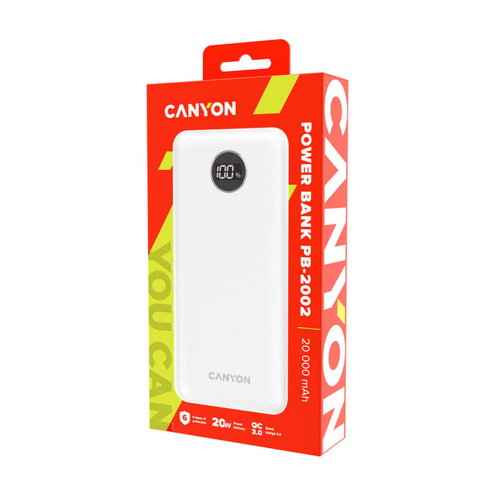 CANYON EXTERNAL BATTERY 20000 mAh CNE-CPB2002W