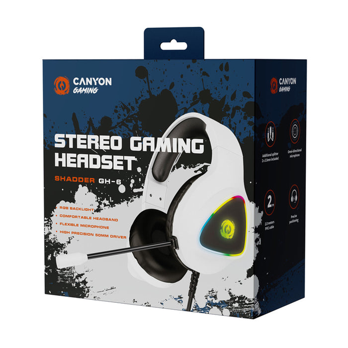 CANYON Shadder GH-6 CND-SGHS6W Headphones