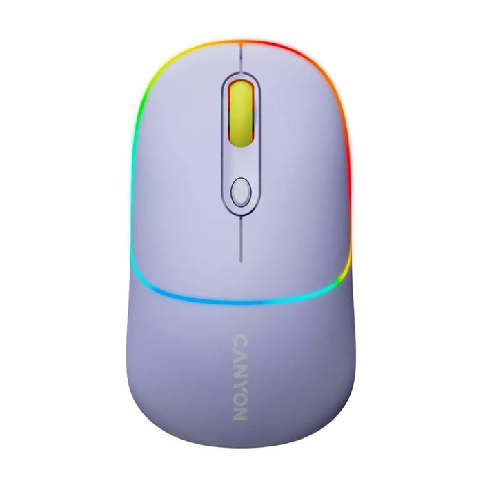 Mouse CANYON MW-22 PURPLE CNS-CMSW22ML RGB