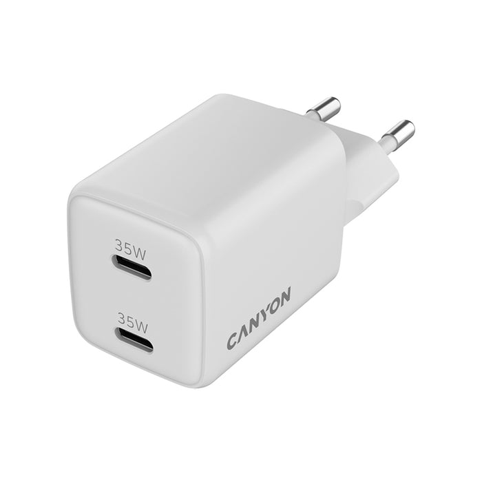CHARGER 220V CANYON GaN 35W CNS-CUW20CC up to 35W from 1 USB-C port