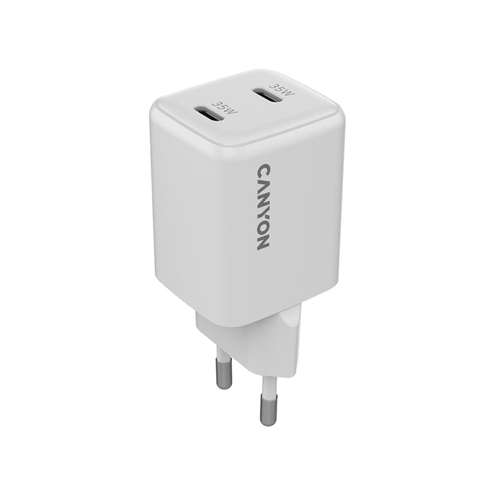 CHARGER 220V CANYON GaN 35W CNS-CUW20CC up to 35W from 1 USB-C port