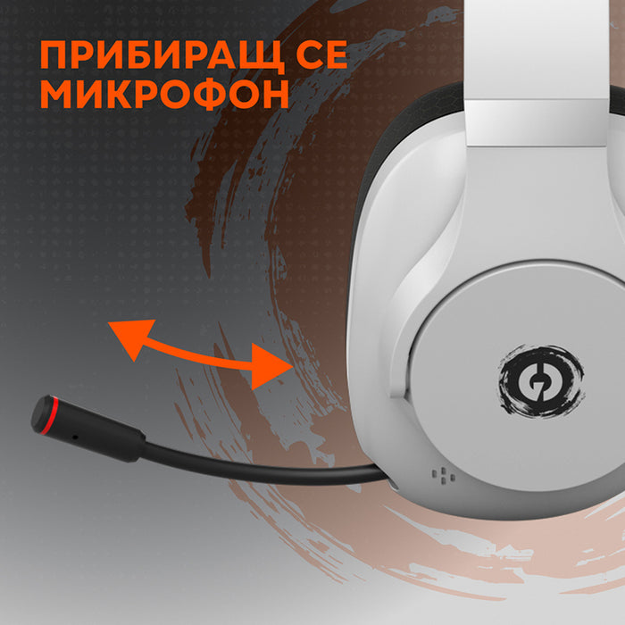 Headphones CANYON EGO CH-15 CND-SGHS15B BLACK Bluetooth 5.3