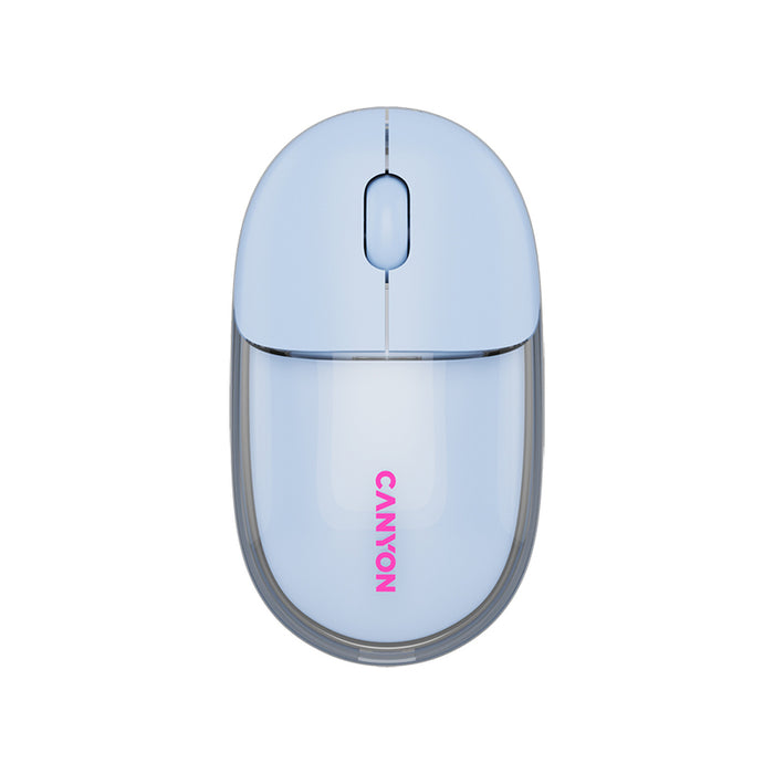 Mouse CANYON OnClick 24 CNS-CMSW24BL BLUE Silent Click