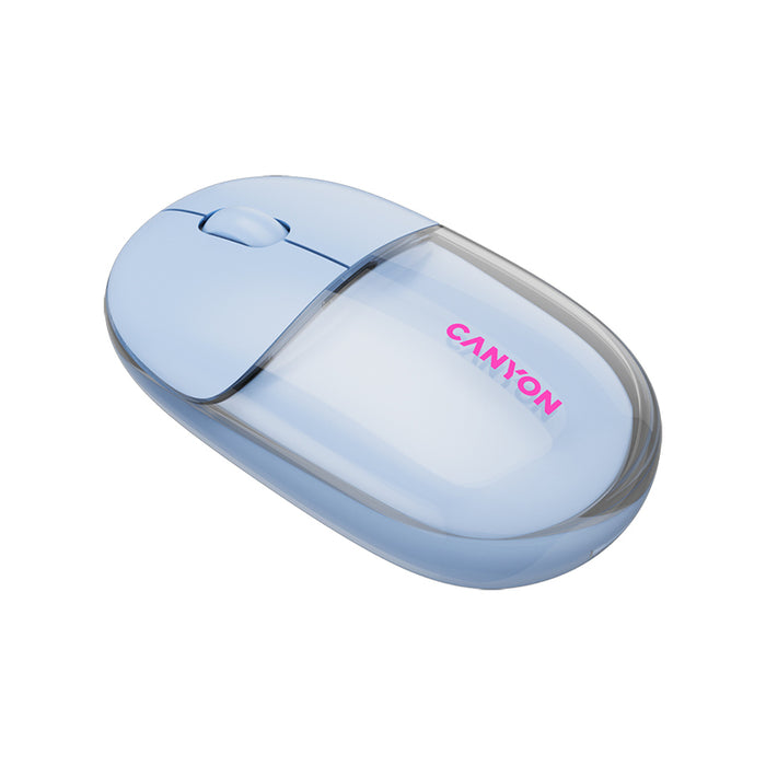 Mouse CANYON OnClick 24 CNS-CMSW24BL BLUE Silent Click
