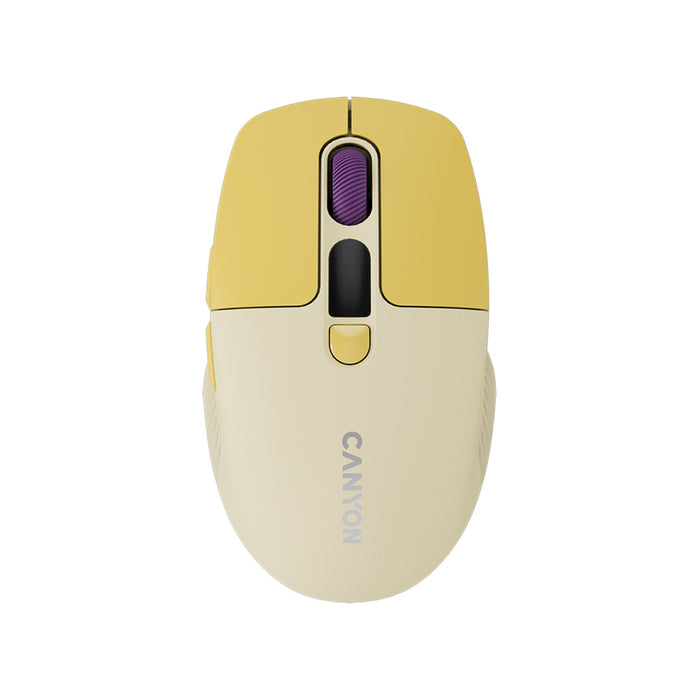 Mouse CANYON MW-26 CNS-CMSW26Y YELLOW Silent Click