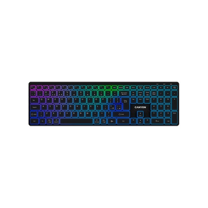 Keyboard CANYON HKB-W11 CNS-HBTK11B BLACK