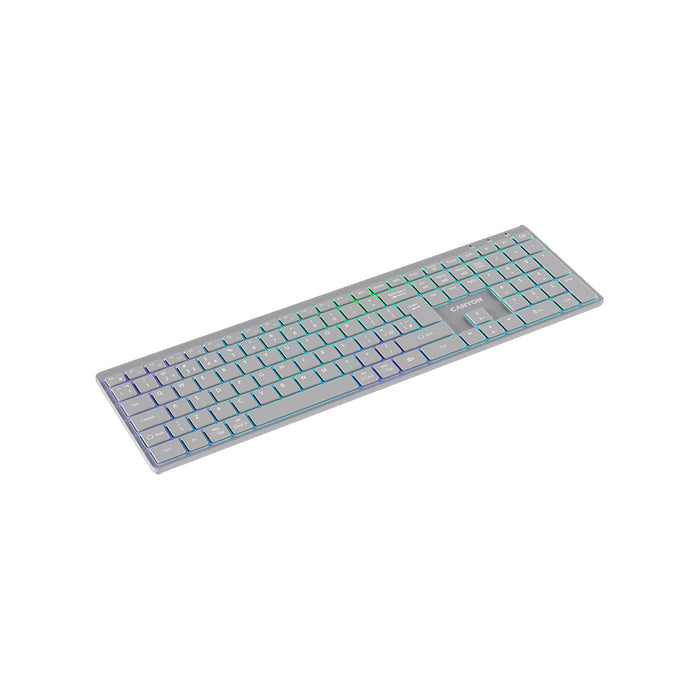 Keyboard CANYON HKB-W11 CNS-HBTK11G GRAY