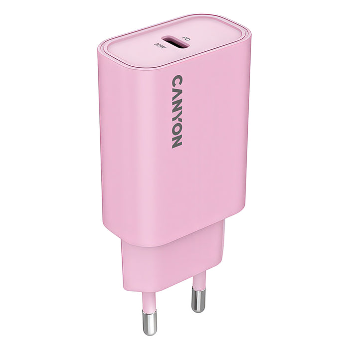 CHARGER 220V CANYON 30W PK CNE-CHA30CLPK up to 30W USB-C
