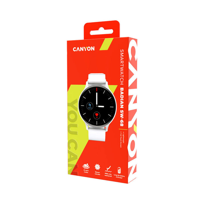 Smart watch CANYON BADIAN CNS-SW68SS 45 MM, HEART MONITOR, SPO2
