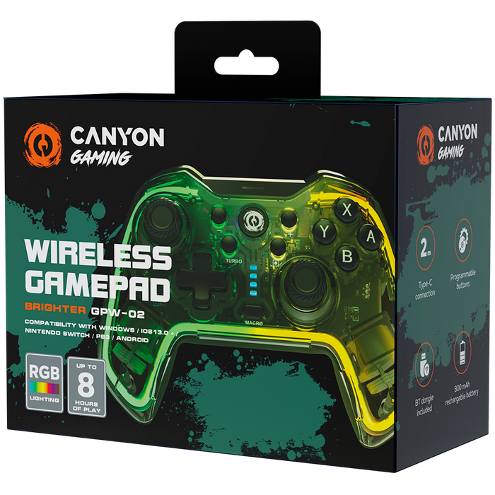 Gamepad CANYON CND-GPW02