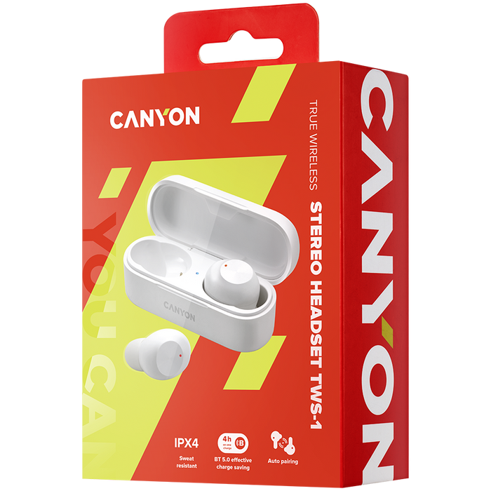 Headphones CANYON CNE-CBTHS1W