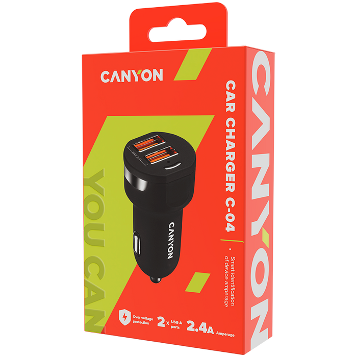Car charger CANYON CNE-CCA04B