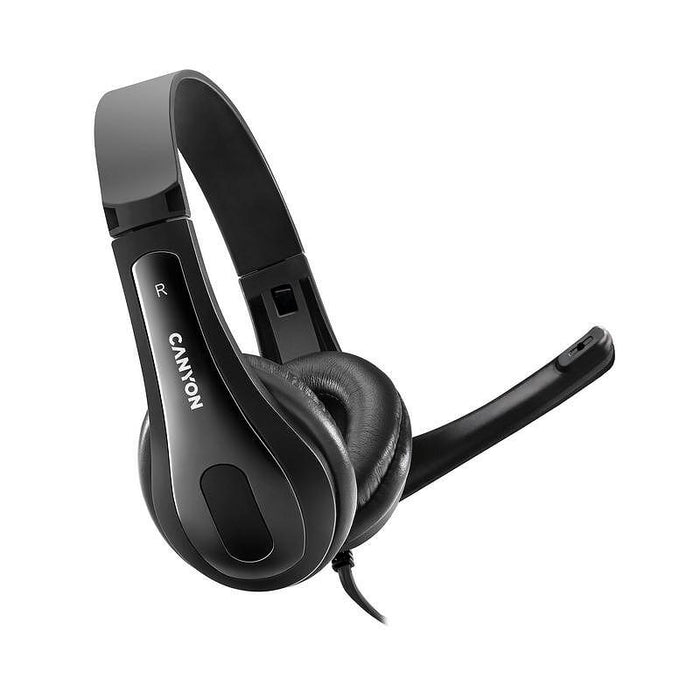 Headphones with microphone Canyon CNS-CHSU1B, OVER-EAR
